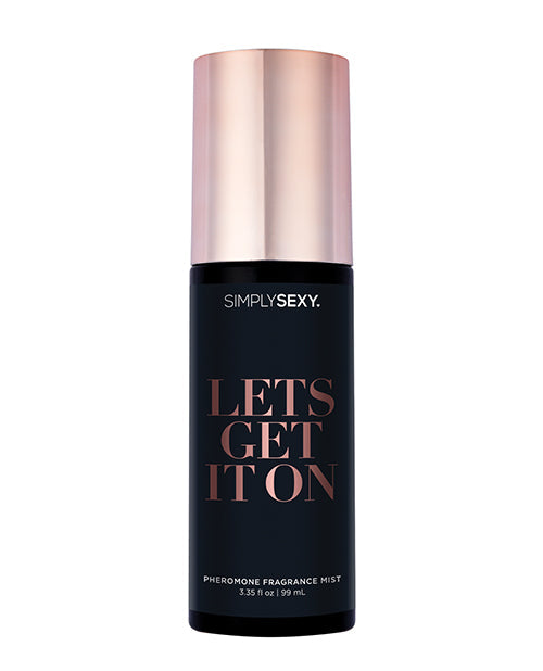 Simply Sexy Simply Sexy Pheromone Body Mist - 3.35 oz Let's Get It On