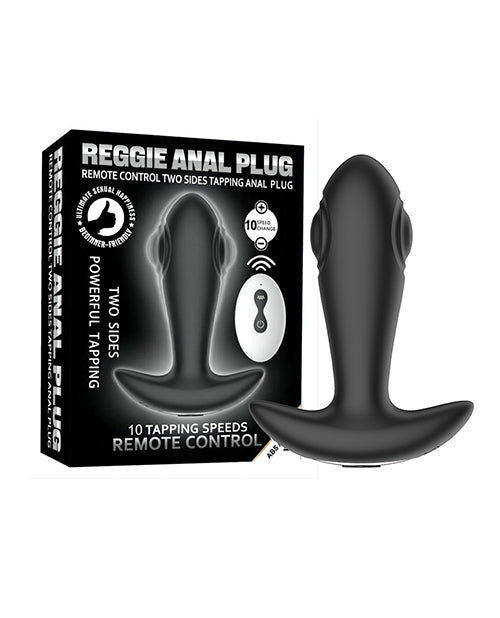 Secwell Reggie Tapping Anal Plug - Black