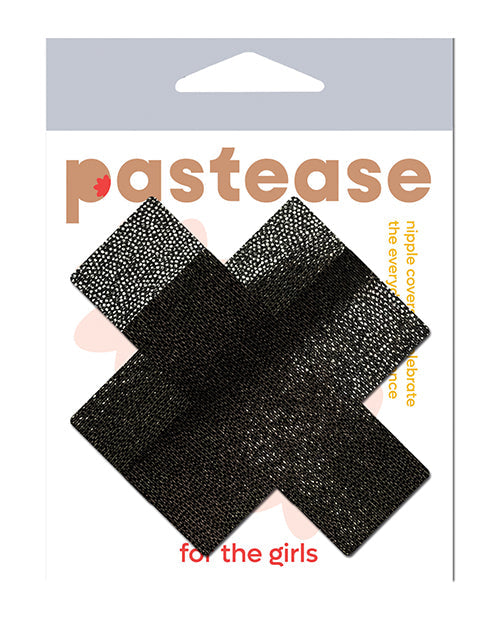 Pastease Pastease Plus X Liquid Cross - Black O/S