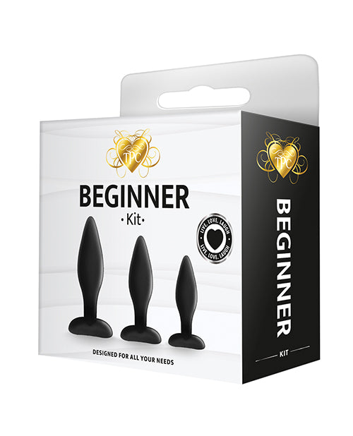 The Pleasure Company Beginner Anal Kit - Black
