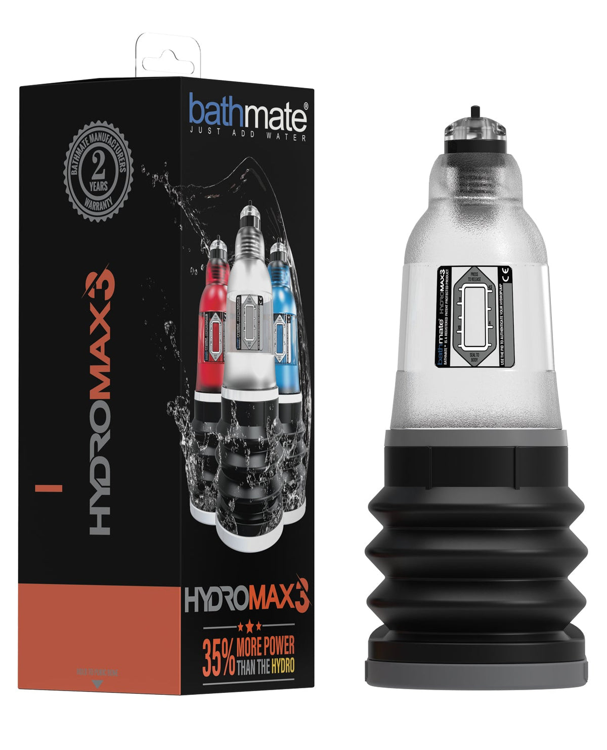 Bathmate Bathmate Hydromax 3 - Clear
