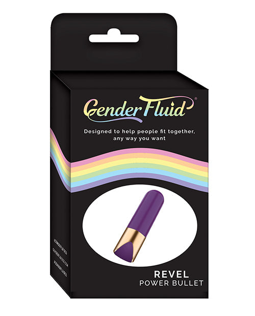 Gender Fluid Gender Fluid Revel Power Bullet - Purple