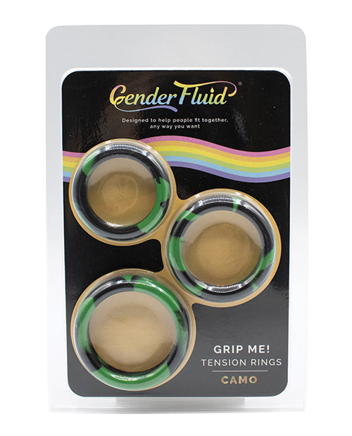 Gender Fluid Gender Fluid Grip Me! Tension Ring Set - Camo