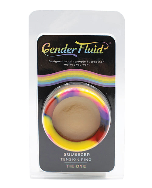 Gender Fluid Gender Fluid Squeezer Tension Ring - Tie Dye