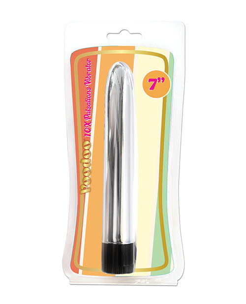Voodoo Voodoo 9" Multi Speed Vibrator - Silver