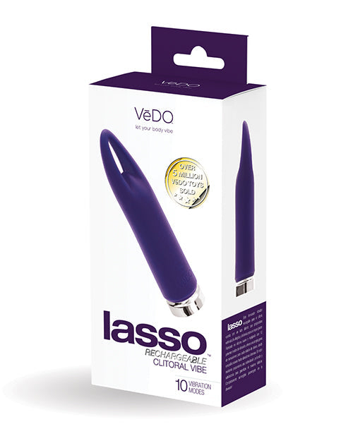 VeDO VeDO Lasso Rechargeable Bullet Vibe - Purple