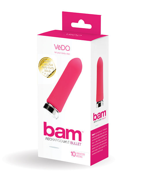 VeDO VeDO Bam Rechargeable Bullet - Foxy Pink