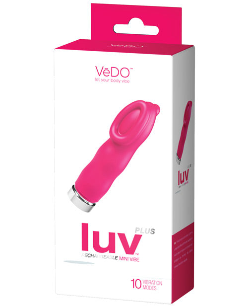 VeDO VeDO Luv Plus Rechargeable Vibe - Foxy Pink