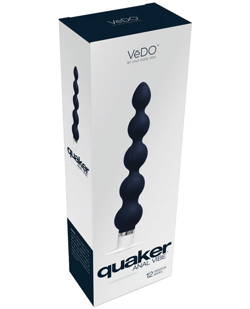 VeDO VeDO Quaker Anal Vibe - Just Black