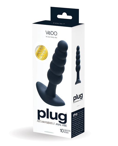 VeDO VeDO Plug Rechargeable Anal Plug - Black