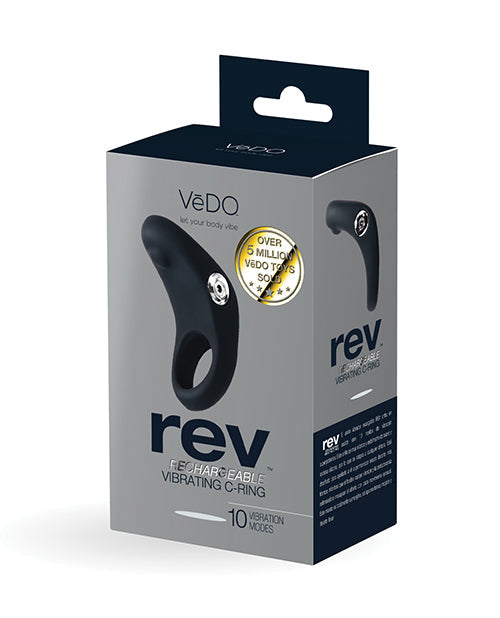 VeDO VeDO Rev Rechargeable C Ring - Black