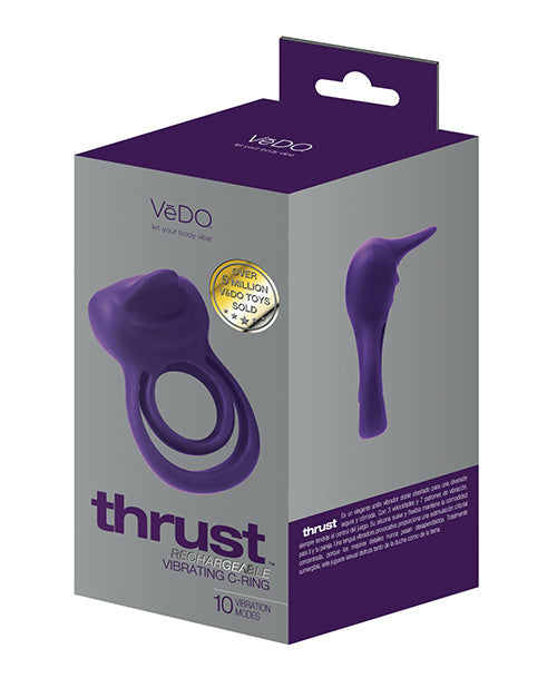 VeDo VeDO Thrust Rechargeable Dual C-Ring - Purple