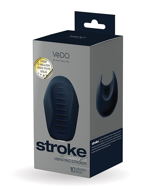 VeDO VeDO Stroke Rechargeable Vibrating Stroker - Black