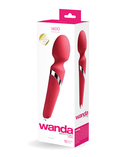 VeDO VeDO Wanda Rechargeable Wand - Foxy Pink