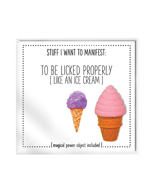 Warm Human Warm Human To Be Licked Properly Mini Card & Charm