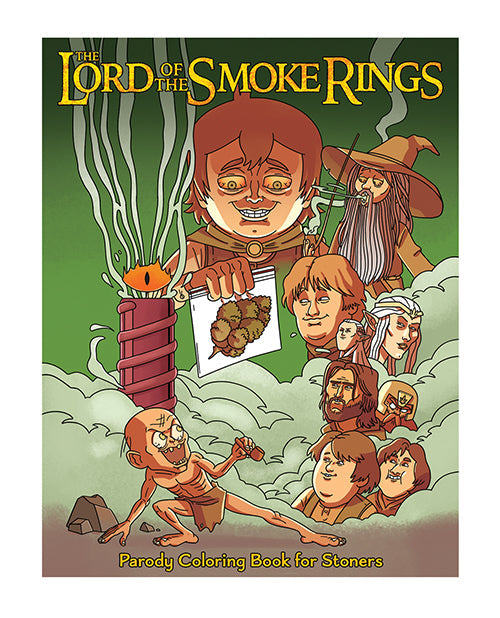 Wood Rocket Wood Rocket The Lord of the Smoke Rings Coloring Book