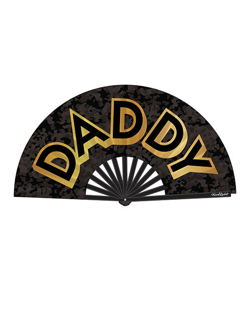 Wood Rocket Wood Rocket Daddy Fan - Black/Gold