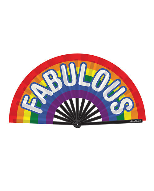 Wood Rocket Wood Rocket Fabulous Fan - Rainbow