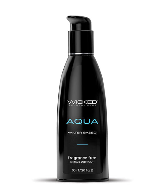 Wicked Sensual Care Wicked Sensual Care Aqua Waterbased Lubricant - 2 oz Fragrance Free