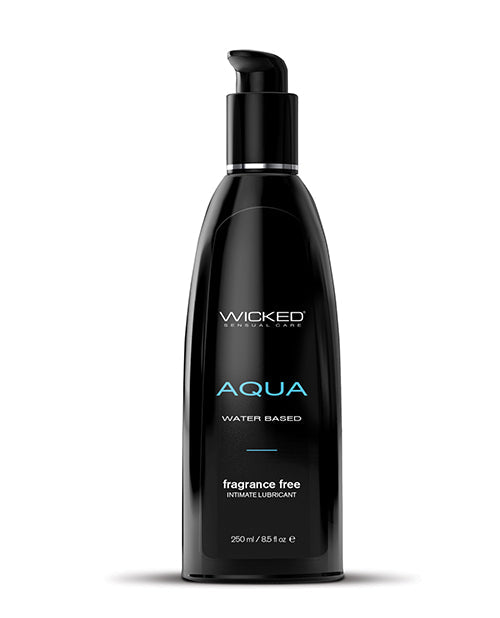 Wicked Sensual Care Wicked Sensual Care Aqua Waterbased Lubricant - 8.5 oz Fragrance Free