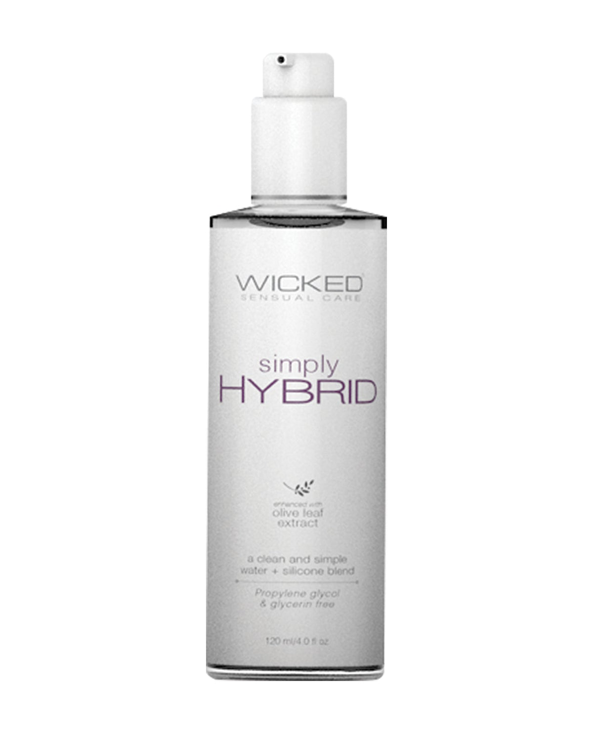 Wicked Sensual Care Wicked Sensual Care Simply Hybrid Lubricant - 4 oz