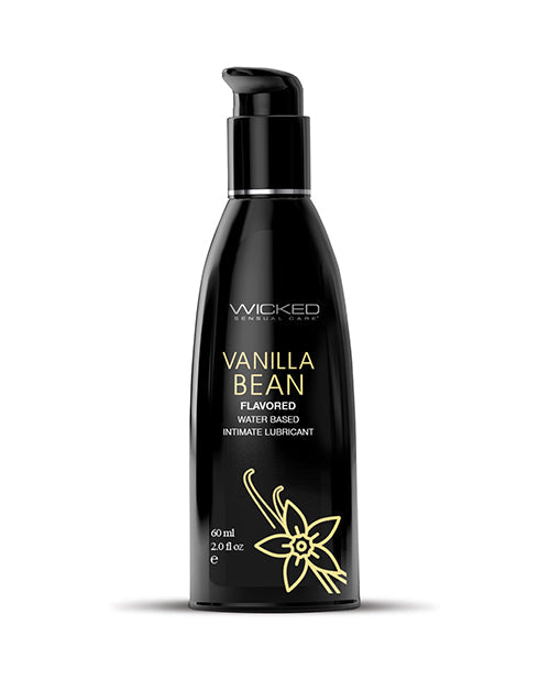 Wicked Sensual Care Wicked Sensual Care Aqua Waterbased Lubricant - 2 oz Vanilla Bean