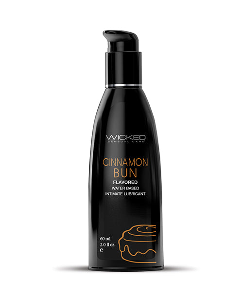 Wicked Sensual Care Wicked Sensual Care Aqua Waterbased Lubricant - 2 oz Cinnamon Bun