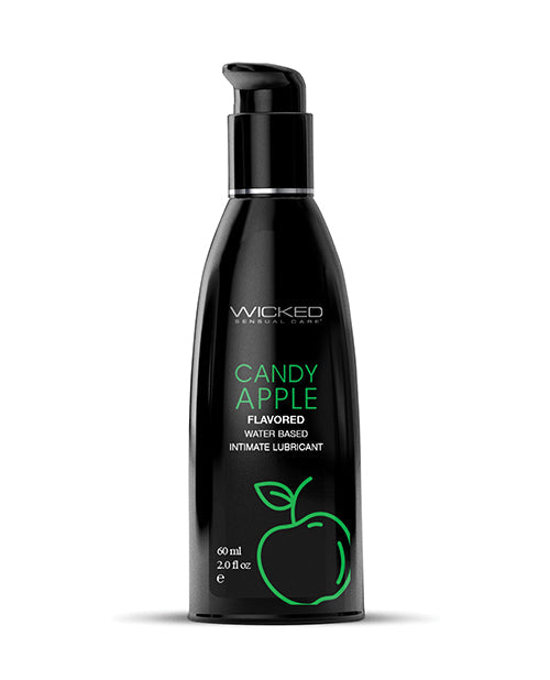 Wicked Sensual Care Wicked Sensual Care Aqua Waterbased Lubricant - 2 oz Candy Apple