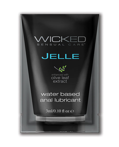 Wicked Sensual Care Wicked Sensual Care Jelle Water Based Anal Lubricant - .1 oz Fragrance Free