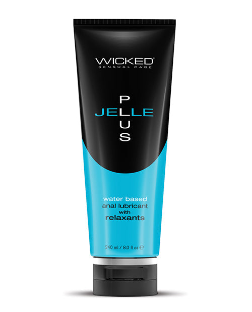 Wicked Sensual Care Wicked Sensual Care Jelle Plus Water Based Anal Lubricant with Relaxants - 8 oz