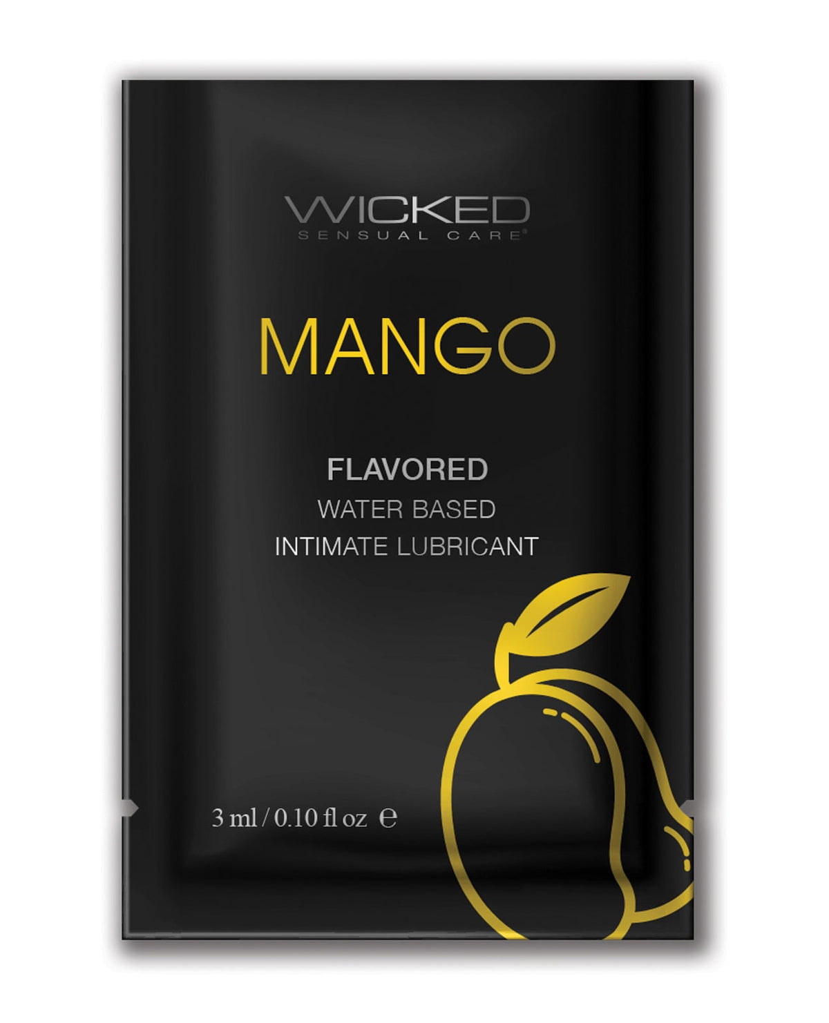 Wicked Sensual Care Wicked Sensual Care Water Based Lubricant - .1 oz Mango