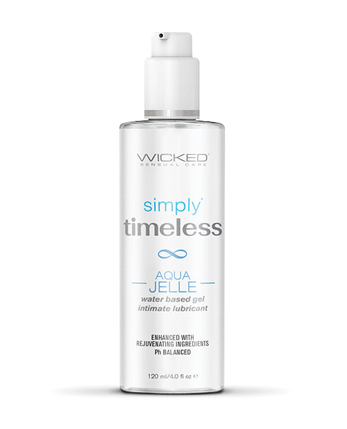 Wicked Sensual Care Wicked Sensual Care Simply Timeless Aqua Jelle Water Based Lubricant - 4 oz