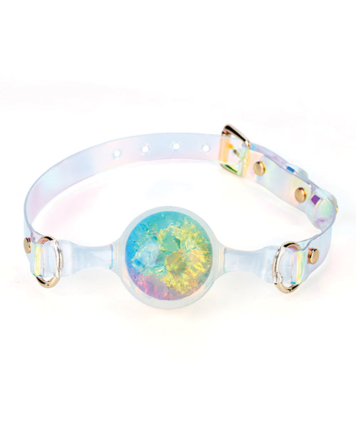 Pinkelephant Luxe Prism Small Ball Gag - Rainbow