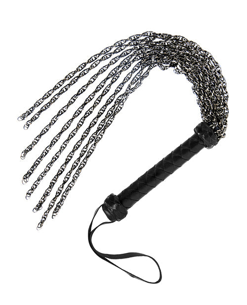 Master Series Master Series Gunmetal Chain Flogger