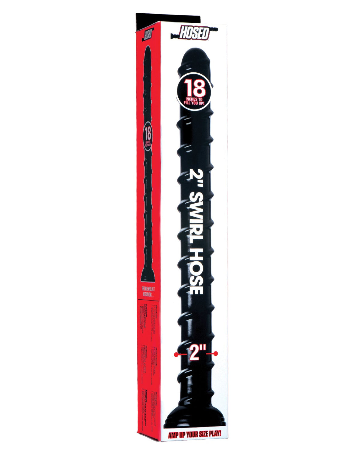 Hosed Hosed 2" Swirl Hose - 18" Long