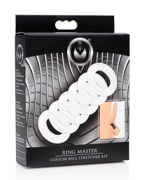 Master Series Master Series Ring Master Custom Ball Stretcher Kit - Clear, Set of 6