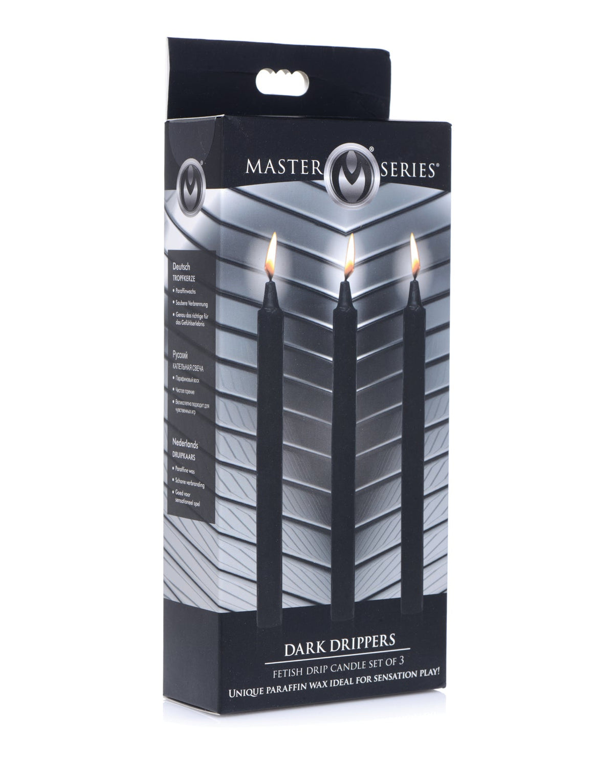 Master Series Master Series Fetish Drip Candles - Dark Drippers Set of 3