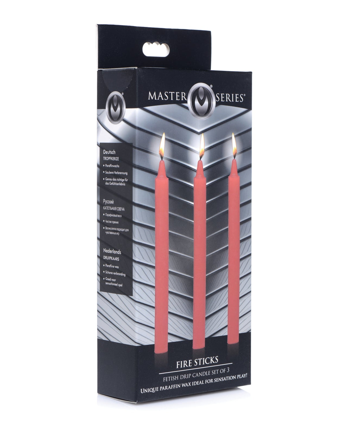 Master Series Master Series Fetish Drip Candles - Fire Sticks Set of 3