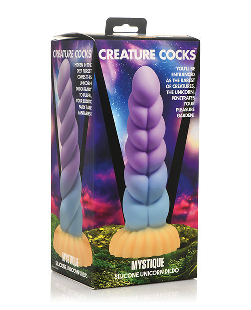 Creature Cocks Creature Cocks Unicorn Silicone Dildo - Multi Color