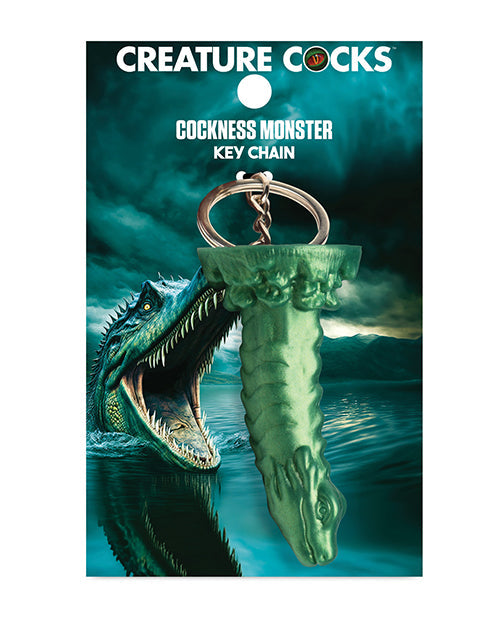 Creature Cocks Creature Cocks Cockness Monster Silicone Key Chain - Multi Color