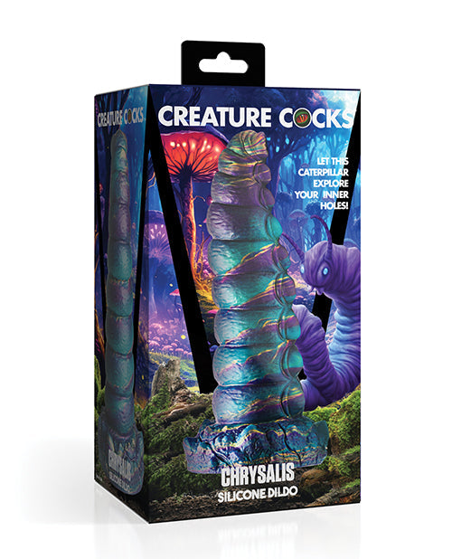 Creature Cocks Creature Cocks Chrysalis Silicone Dildo - Multi Color