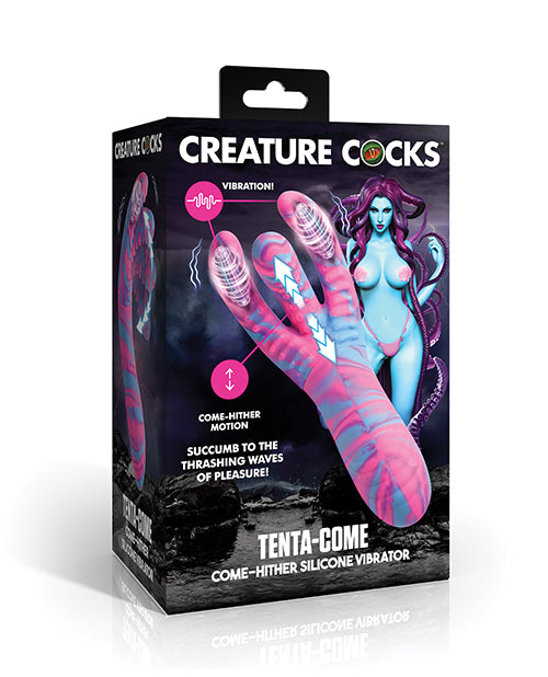 Creature Cocks Creature Cocks Tenta-Come Come-Hither Tentacle Silicone Vibrator