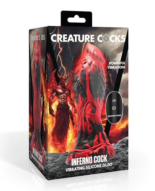 Creature Cocks Creature Cocks - Inferno Cock Vibrating Silicone Dildo