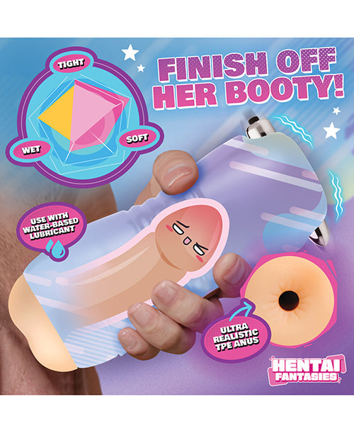 XR, LLC Hentai Fantasies Haruka the Gamer Girl Vibrating Ass Stroker