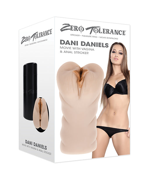 Zero Tolerance Zero Tolerance Dani Daniels Movie w/Vagina & Anal Stroker - Light