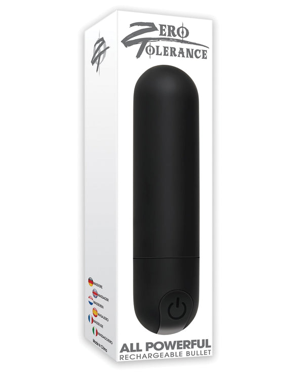 Zero Tolerance Zero Tolerance All Powerful Rechargeable Bullet