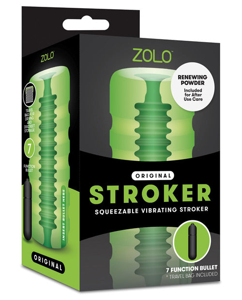 ZOLO ZOLO Original Squeezable Vibrating Stroker