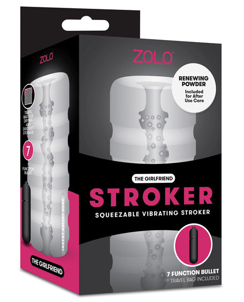 ZOLO ZOLO Girlfriend Squeezable Vibrating Stroker