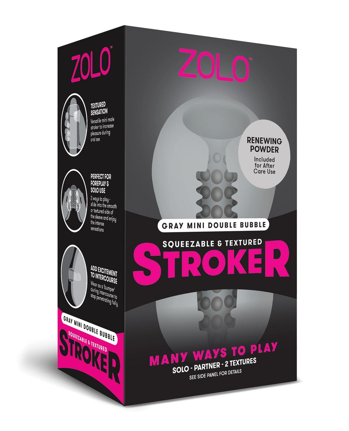 ZOLO ZOLO Mini Double Bubble Stroker - Gray