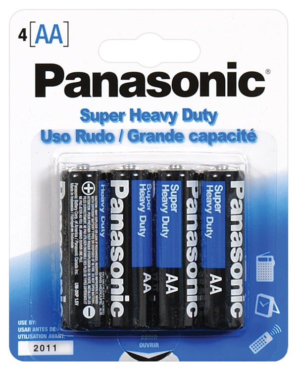 Panasonic Panasonic Super Heavy Duty Battery AA - Pack of 4